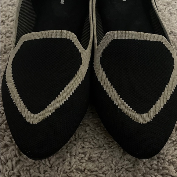 Birdies Blackbird Black and Cream Loafers - Picture 5 of 5